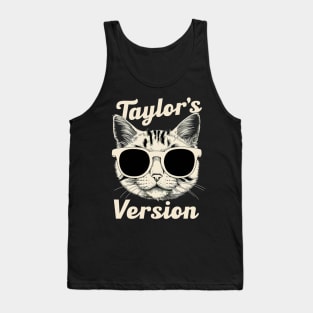 taylors cat version Tank Top